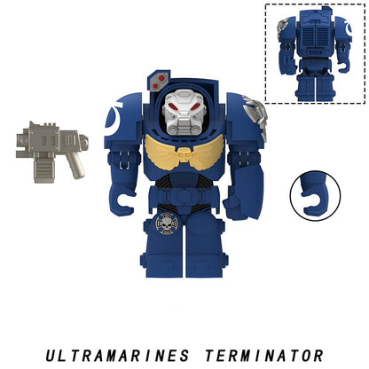 ⭐️⭐️⭐️MINIFIGURE WARHAMMER 40K UNIVERS: ULTRAMARINES TERMINATOR ⭐️⭐️⭐️custom