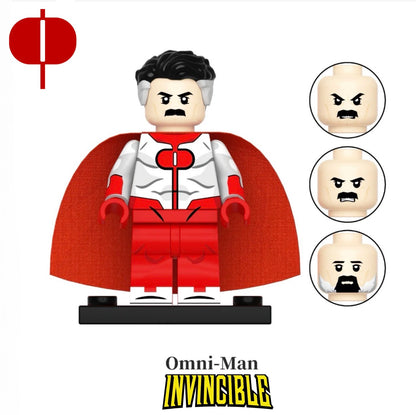 PREVENTE MINIFIGURE INVINCIBLE UNIVERS : OMNI-MAN custom Disponibilité début juin 2026