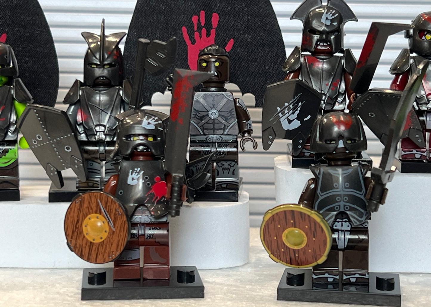 MINIFIGURE LOTR URUK-HAI CUSTOM