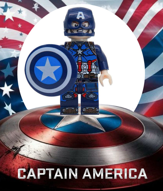 MINIFIGURE MARVEL UNIVERS: CAPTAIN AMERICA custom