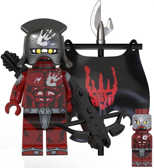 MINIFIGURE LOTR URUK-HAI CUSTOM