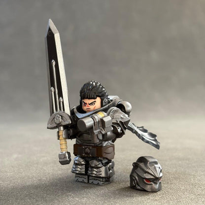 ♥️♥️♥️MINIFIGURE BERSERK UNIVERS : GUTS X WARHAMMER 40K (Space Marine) ♥️♥️♥️custom