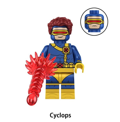 ⭐️⭐️MINIFIGURE MARVEL UNIVERS: CYCLOPS ⭐️⭐️custom