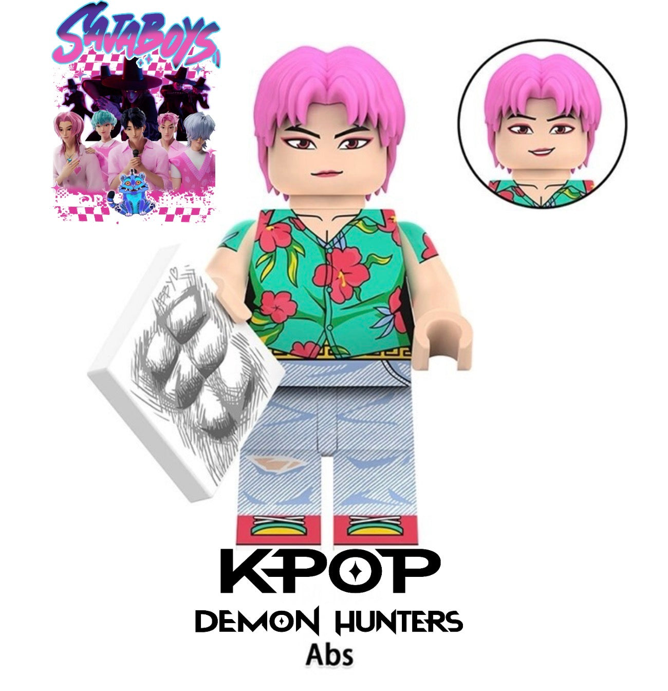 ♥️♥️♥️MINIFIGURE K-POP DÉMON HUNTER UNIVERS : ABS ♥️♥️♥️custom