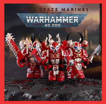 PREVENTE MINIFIGURE WARHAMMER 40K UNIVERS: CRIMSON  SLAUGHTER custom Disponibilité fin juin 2026