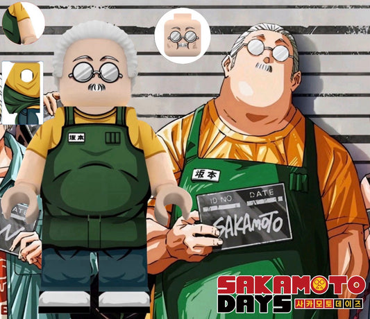 EDITION LIMITÉE ⭐️⭐️⭐️ MINIFIGURE SAKAMOTO DAYS UNIVERS: SAKAMOTO TARO ⭐️⭐️⭐️custom