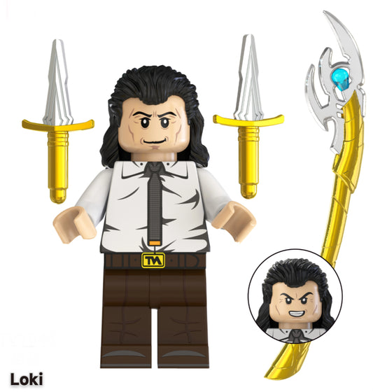 MINIFIGURE LOKI "SAISON2" custom