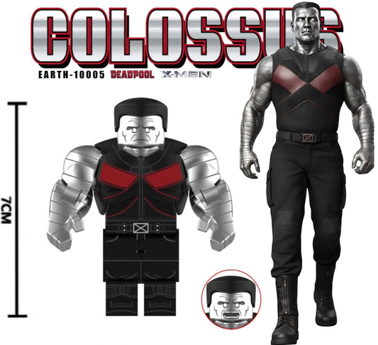 ⭐️⭐️⭐️ BIG MINIFIGURE MARVEL UNIVERS: COLOSSUS X-MEN ⭐️⭐️⭐️Custom