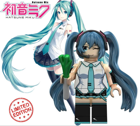 MINIFIGURE ANIMATION/MANGA HATSUNE MIX UNIVERS: HATSUNE MIKU custom