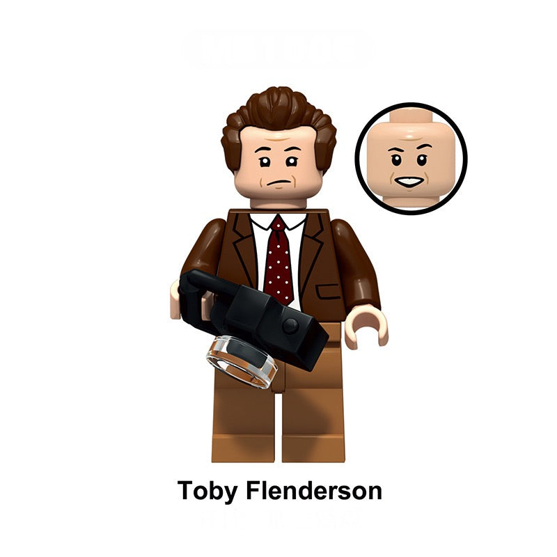 MINIFIGURE THE OFFICE UNIVERS: TOBY FLENDERSON Custom