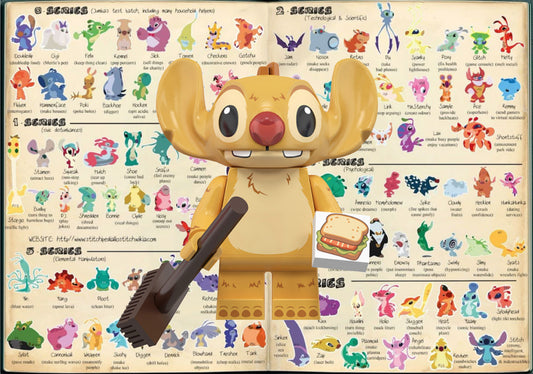PREVENTE MINIFIGURE DISNEY "STITCH" UNIVERS: REUBEN custom Disponibilité fin août 2025