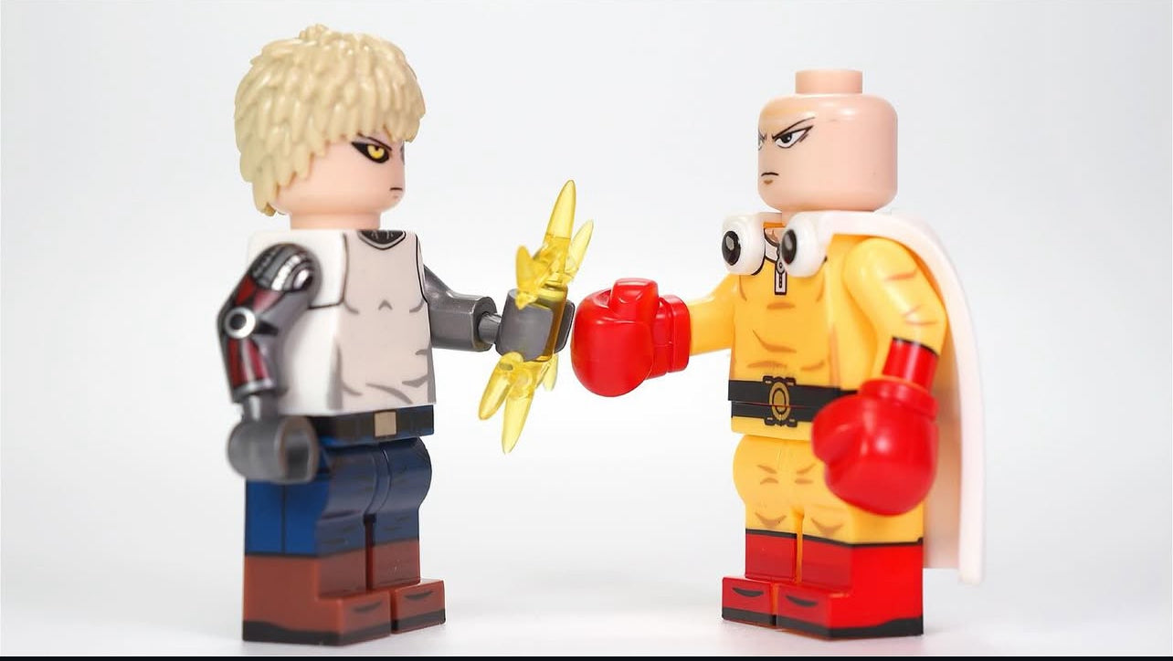 MINIFIGURE ONE PUNCH-MAN UNIVERS: SAITAMA custom