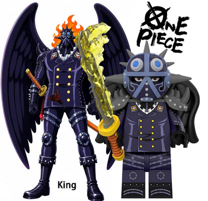 ⭐️⭐️⭐️MINIFIGURE ONE PEACE UNIVERS: KING ⭐️⭐️⭐️custom DISPONIBILITÉ  DÉCEMBRE 2026