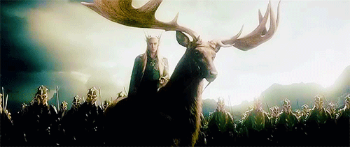 MINIFIGURE LOTR/ THE HOBBIT UNIVERS: THRANDUIL’S ELK custom