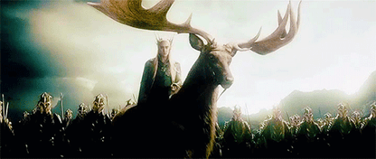 MINIFIGURE LOTR/ THE HOBBIT UNIVERS: THRANDUIL’S ELK custom