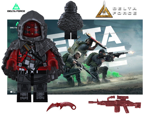 ⭐️⭐️⭐️MINIFIGURE VIDEO GAMES DELTA FORCE UNIVERS: SAEED ZIATEN ⭐️⭐️⭐️custom