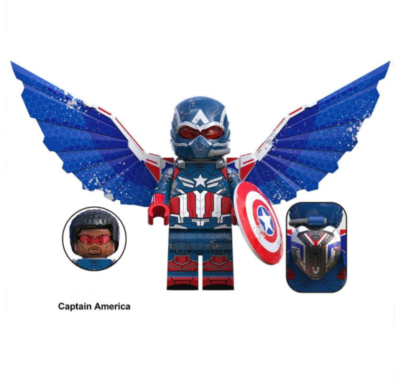 PREVENTE MINIFIGURE MARVEL UNIVERS: NEW CAPTAIN AMERICA custom Disponibilité fin octobre 2025