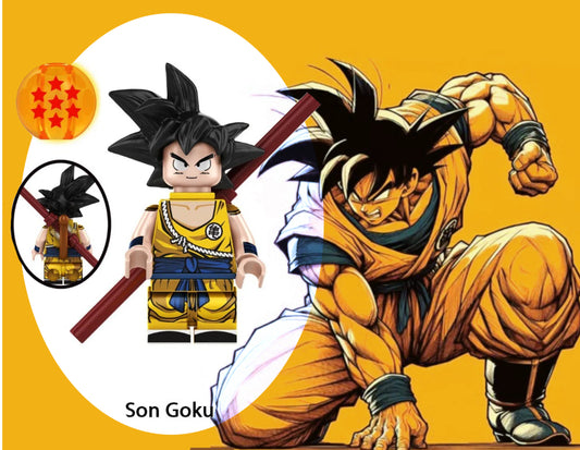 MINIFIGURE DRAGON BALL Z UNIVERS: SON GOKU Custom