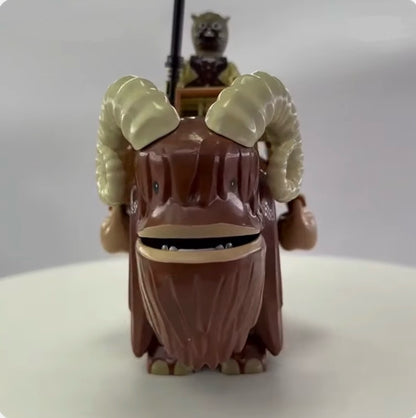 ⭐️⭐️⭐️MINIFIGURE STAR WARS UNIVERS: BANTHA WITH TUSKEN RAIDER ⭐️⭐️⭐️custom