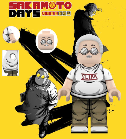 EDITION LIMITÉE ⭐️⭐️⭐️ MINIFIGURE SAKAMOTO DAYS UNIVERS: SAKAMOTO TARO ⭐️⭐️⭐️custom