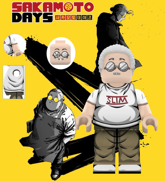 EDITION LIMITÉE ⭐️⭐️⭐️ MINIFIGURE SAKAMOTO DAYS UNIVERS: SAKAMOTO TARO ⭐️⭐️⭐️custom