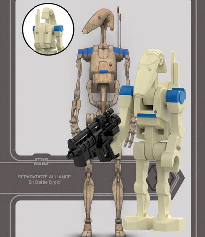 PREVENTE MINIFIGURE STAR WARS UNIVERS:  BATTLE DROID CUSTOM Disponibilité mi-septembre 2026