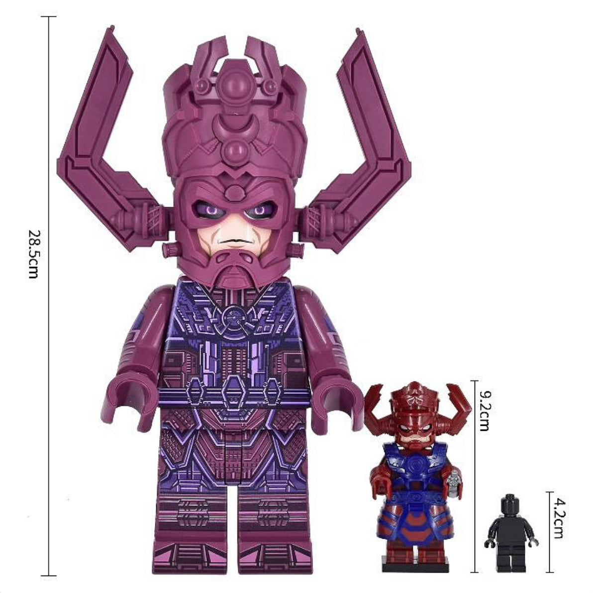 PRÉVENTE ♥️♥️♥️GIANT MINIFIGURE MARVEL UNIVERS: GALACTUS FANTASTIC FOUR MOVIE♥️♥️♥️custom Disponibilité décembre 2025