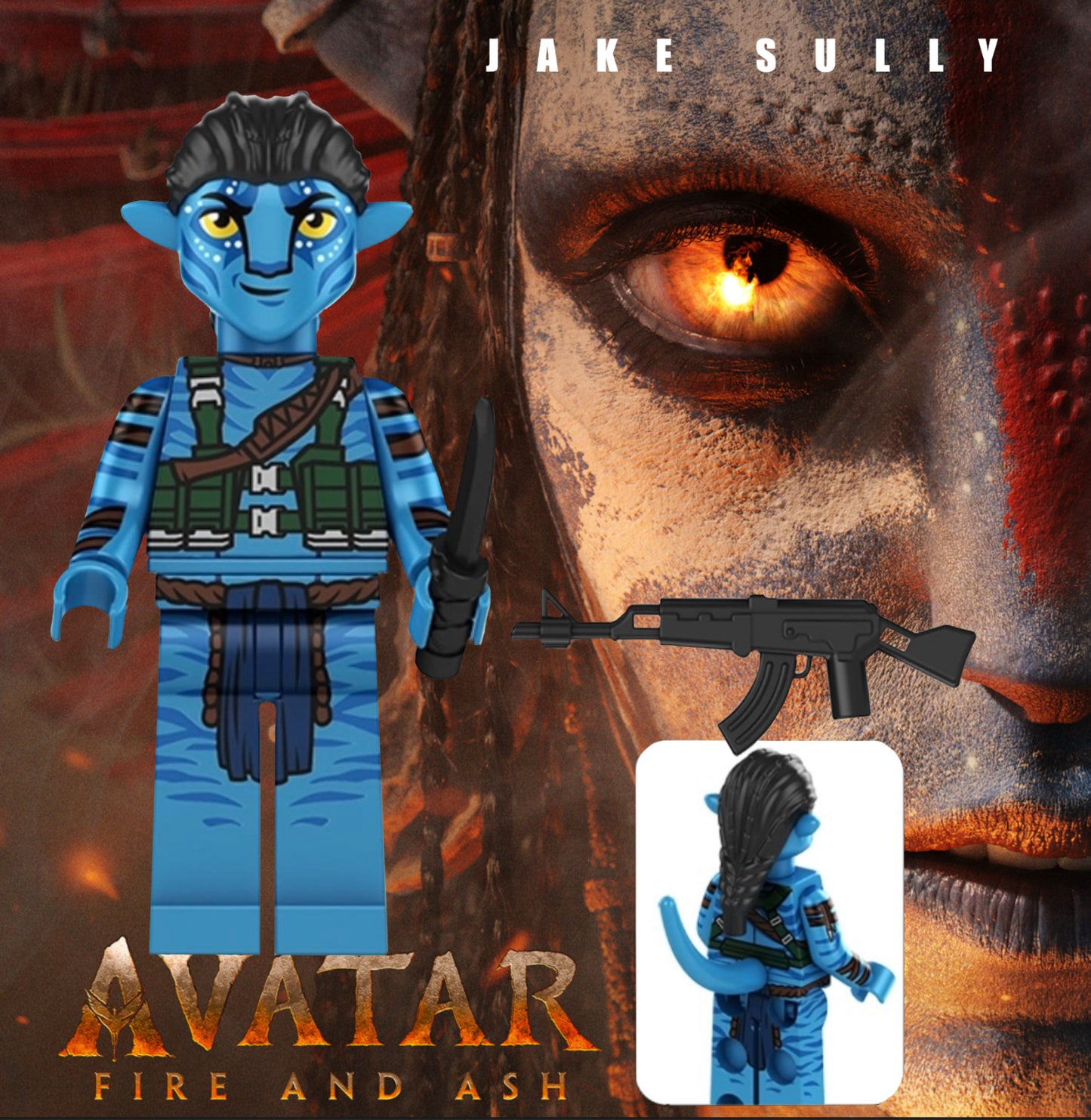 MINIFIGURE AVATAR UNIVERS: JAKE SULLY Custom
