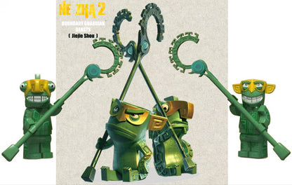 ♥️♥️♥️LOT DE 2 MINIFIGURES NE ZHA UNIVERS:   Custom ♥️♥️♥️TOP ZEDBRICK 2025♥️♥️♥️