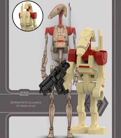 PREVENTE MINIFIGURE STAR WARS UNIVERS:  BATTLE DROID CUSTOM Disponibilité mi-septembre 2026