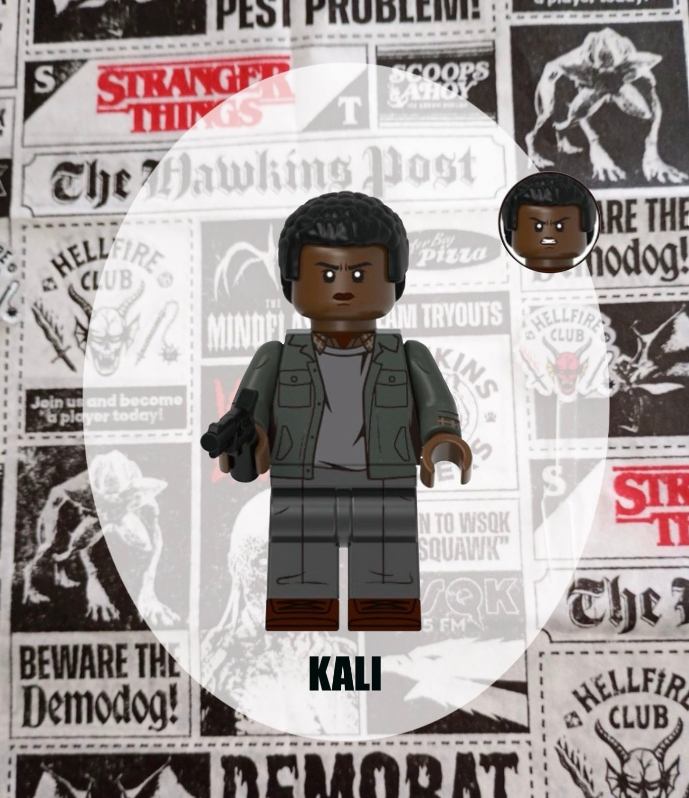 MINIFIGURE STRANGER THINGS UNIVERS: KALI Custom