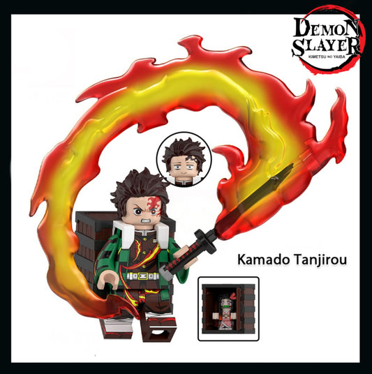 PRÉVENTE♥️♥️♥️MINIFIGURE DÉMON SLAYER UNIVERS: KAMADO TANJIROU ♥️♥️♥️custom Disponibilité Septembre 2025