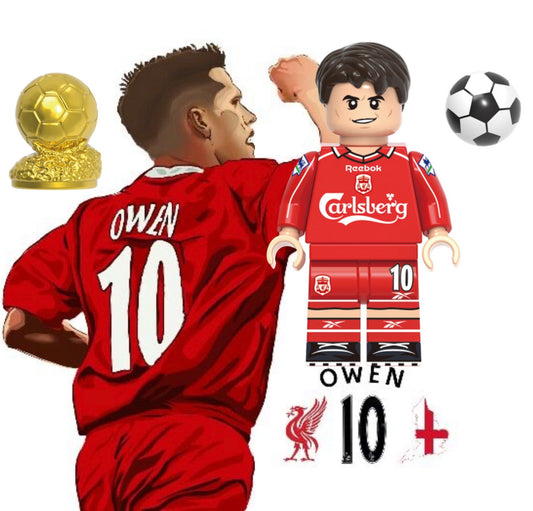 PREVENTE MINIFIGURE FOOTBALL UNIVERS: OWEN custom Disponibilité fin  juin 2026