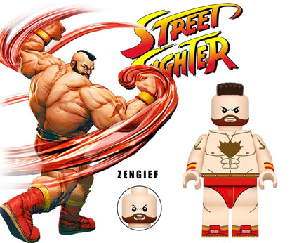 PREVENTE MINIFIGURE STREET FIGHTER: ZANGIEF Custom Disponibilité Octobre 2026
