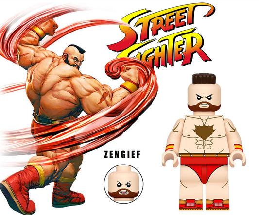 MINIFIGURE STREET FIGHTER: ZANGIEF Custom