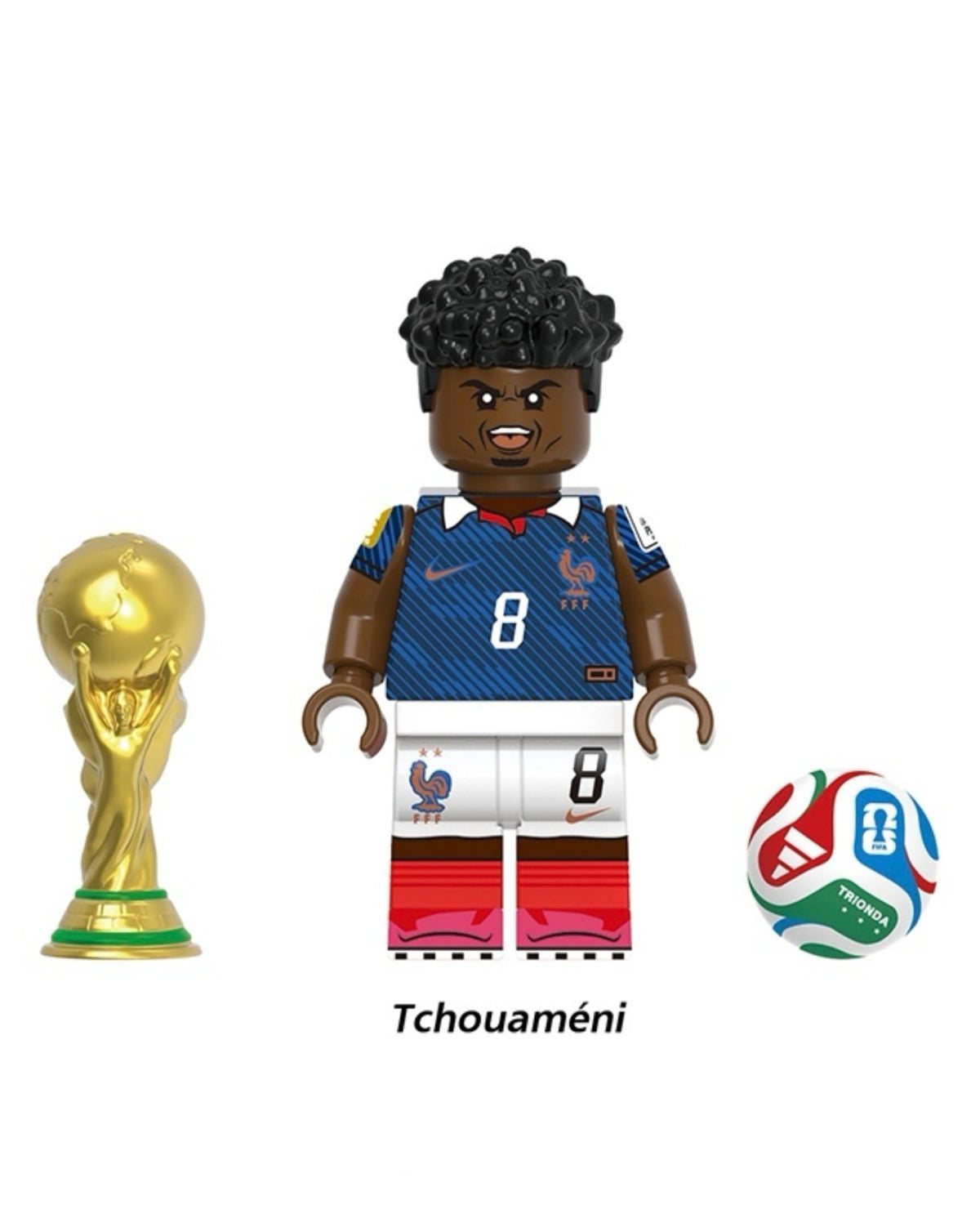 PREVENTE MINIFIGURE FOOTBALL UNIVERS: TCHOUAMENI custom DISPONIBILITÉ DEBUT NOVEMBRE 2026