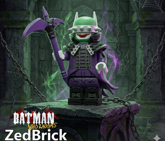 PREVENTE♥️♥️MINIFIGURE DC UNIVERS: ♥️♥️♥️THE BATMAN WHO LAUGHS custom Disponibilité Minifigures fin janvier 2026