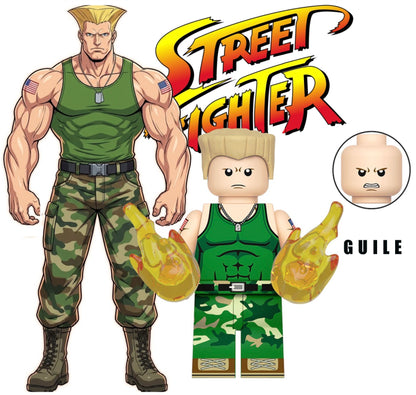 PREVENTE MINIFIGURE STREET FIGHTER: GUILE Custom Disponibilité Octobre 2026