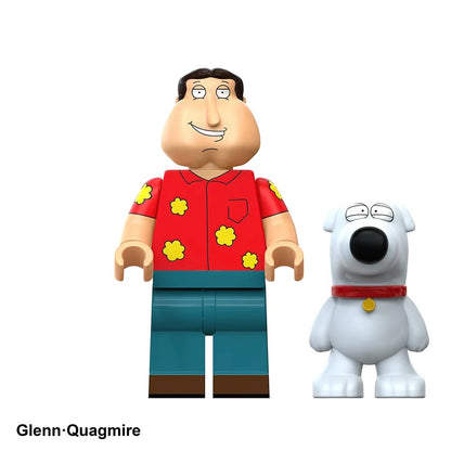 MINIFIGURE FAMILY GUY UNIVERS: GLENN QUAGMIRE CUSTOM