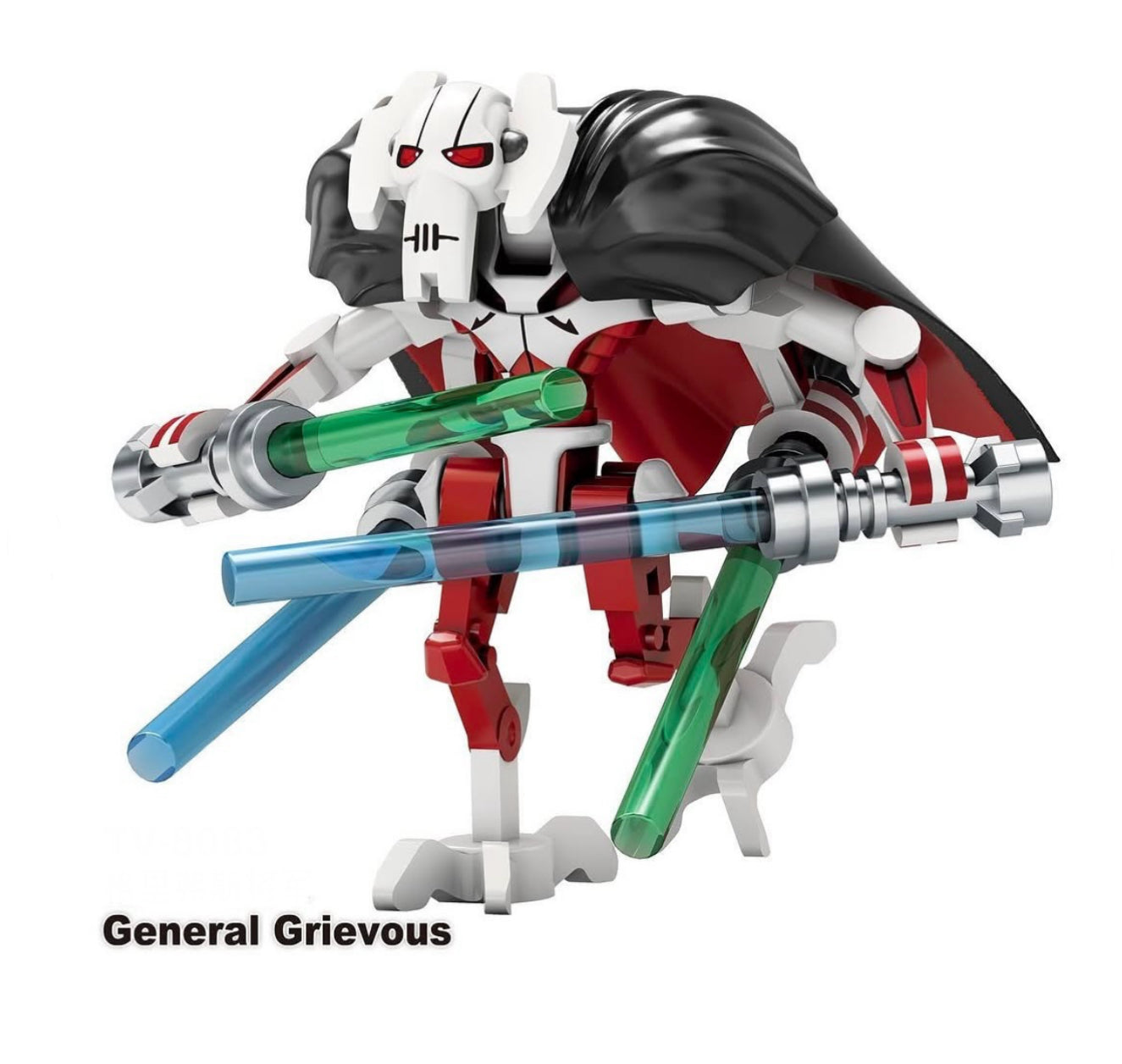 PREVENTE MINIFIGURE STAR WARS UNIVERS: GENERAL GRIEVIOUS "Version C Comics" custom Disponibilité fin février 2025