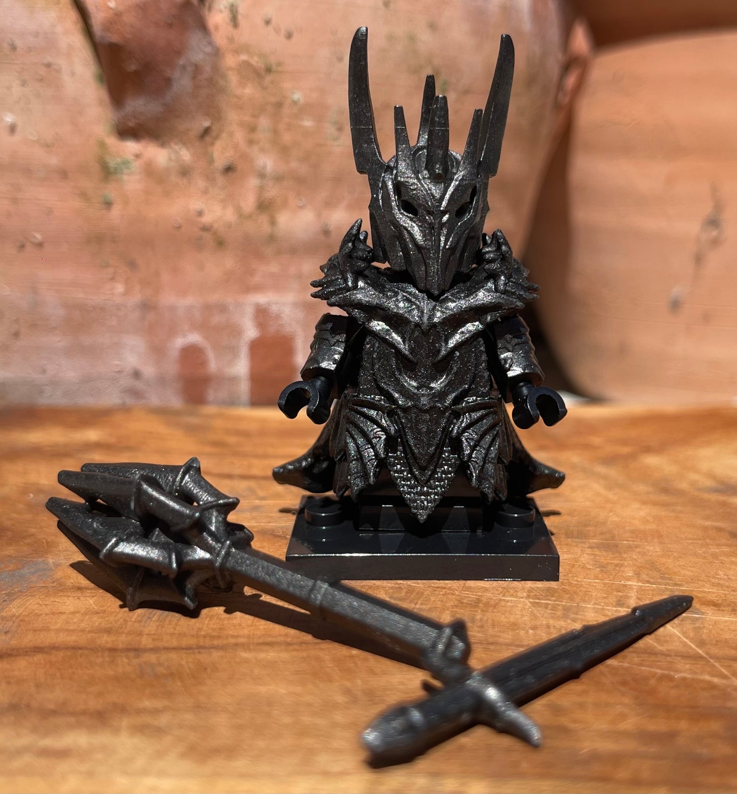 ♥️♥️♥️MINIFIGURE LOTR UNIVERS: SAURON ♥️♥️♥️CUSTOM