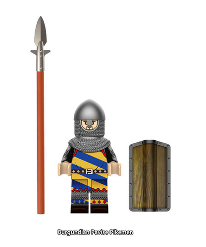 MINIFIGURE MÉDIÉVALE UNIVERS: SOLDAT Custom