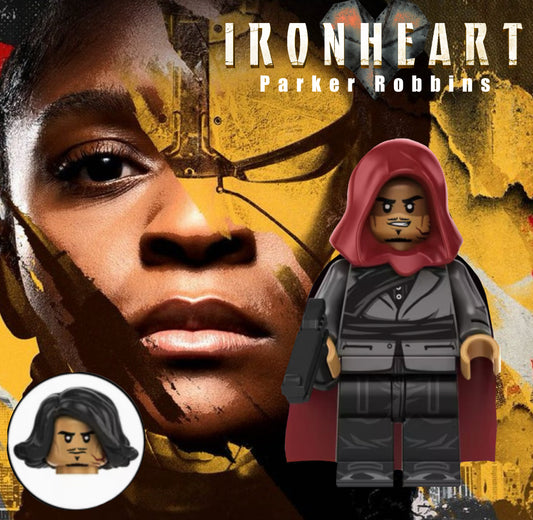 PREVENTE MINIFIGURE MARVEL UNIVERS: PARKER ROBBINS "IRON HEART" CUSTOM Disponibilité fin septembre 2025