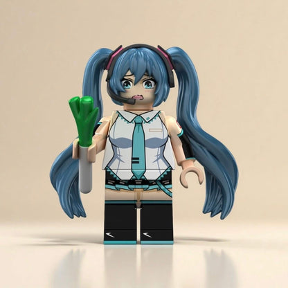 MINIFIGURE ANIMATION/MANGA HATSUNE MIX UNIVERS: HATSUNE MIKU custom