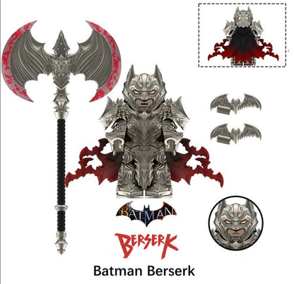 ♥️♥️MINIFIGURE DC UNIVERS: ♥️♥️♥️ Batman of the Animated Series Dark Ages Berserker Batman custom