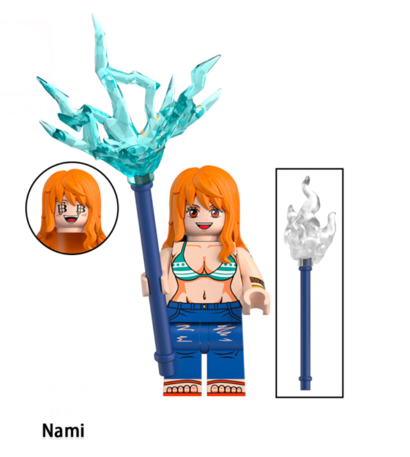 ♥️♥️MINIFIGURE ONE PEACE: NAMI ♥️♥️custom