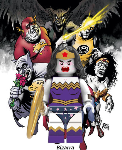 MINIFIGURE VINTAGE DC UNIVERS : BIZARRA WONDER WOMAN (2019)custom