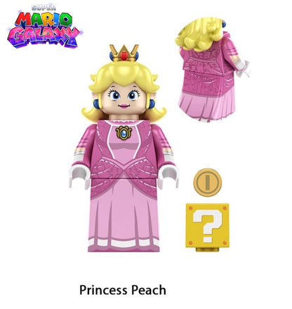 MINIFIGURE SUPER MARIO GALAXIE UNIVERS: PRINCESS PEACH custom