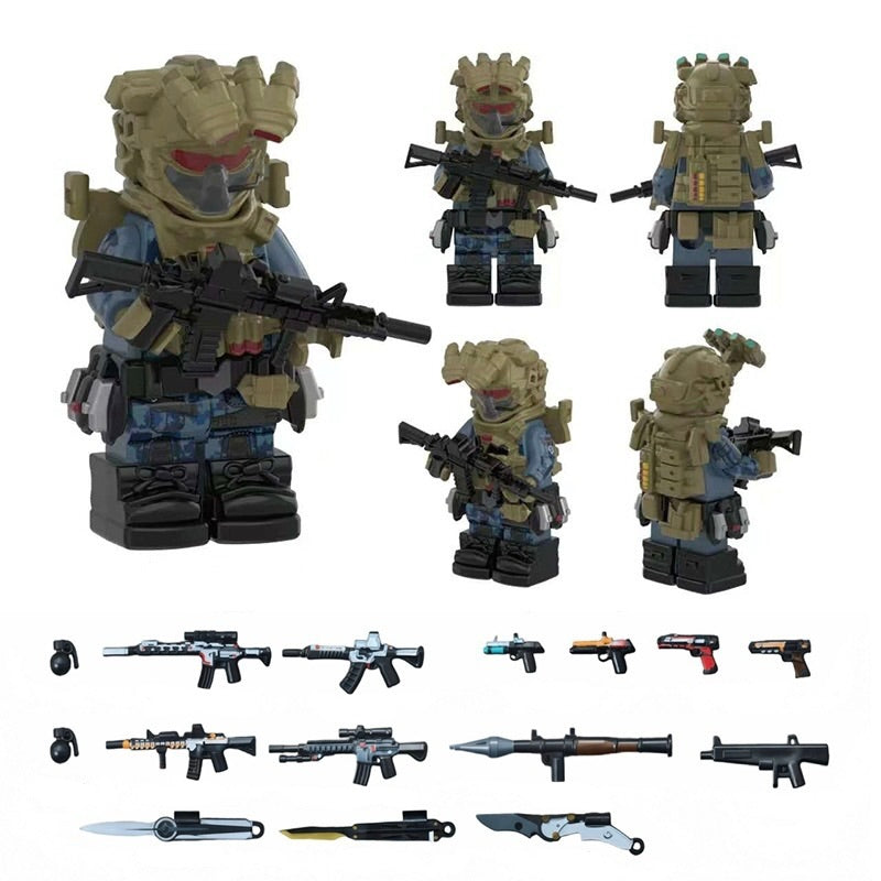♥️♥️MINIFIGURE VIDEO GAMES DELTA FORCE UNIVERS: MIGHTY DRAGON LORD ♥️♥️custom