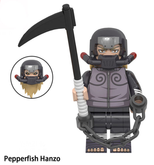 MINIFIGURE PEPPERFISH HANZO custom